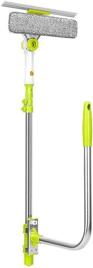 Upgraded Telescopic High-rise Window Cleaning Glass Cleaner Brush for Washing Dust Household Tools