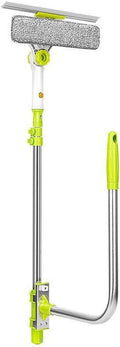 Upgraded Telescopic High-rise Window Cleaning Glass Cleaner Brush for Washing Dust Household Tools