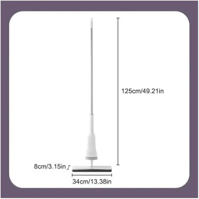 Lazy Person's Self-Washing Flat MopEasy Squeeze Butterfly Mop Self-Wash &amp Squeeze Dry Flat 360 Degree Rotating Hand-Free Wash Household Floor Effortless Cleaning 12027
