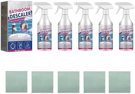 VIED Bathroom Descaler Cleaner Bathroom Descaler Stubborn Stains Cleaner Bathroom Descaler Foam Cleaner (5)