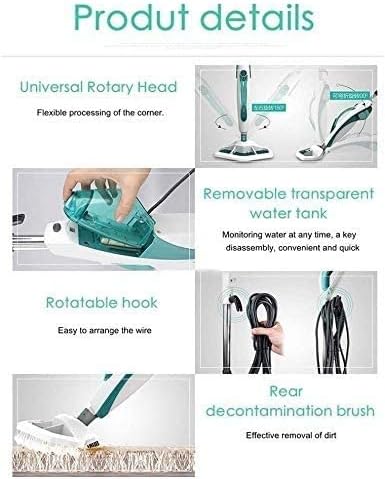 Multi-Functional Digital Control Upright &amp Hand-held Floor Steam Cleaner Works Floors &amp Carpets Using Only The Power of Steam Steam Cleaner