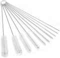Straw Cleaner Pipe Brushes 8 Inch 10 Count Cleaning Brush Set