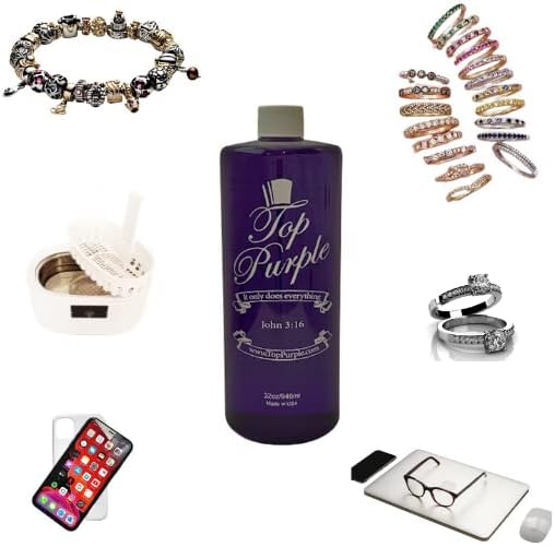 Jewelry and More Cleaner 32 Ounce Refill &amp 2 Ounce Spray Bottle