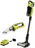PBLSV716K-PCL704B Fits for Ryobi 18V Cordless Pet Stick Vacuum Cleaner Kit w/Battery Charger &amp Cordless Performance Hand Vacuum