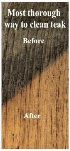 TeakFurnitureOutlet Semco Teak Wood 2 Two Part Cleaner Treatment Sealer Remover (Gallon)