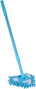 Compatible for Triangle Cleaning Mop 180° Rotatable Adjustable Extendable Handle Multifunctional