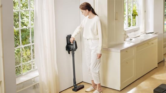 Honeywell VC16 Cordless Vacuum Cleaner Handheld + 8 Tools for Better Easier Cleaning Dark Silver