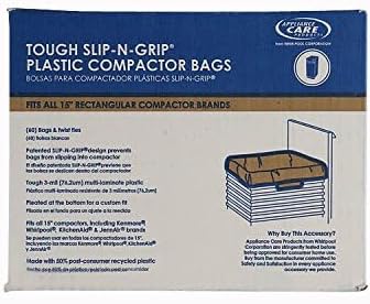 W10165294RB Bags 15 Inch Paper 48 Pack for Whirlpool Trash Compactor 882652 4318924 735266 AH398580
