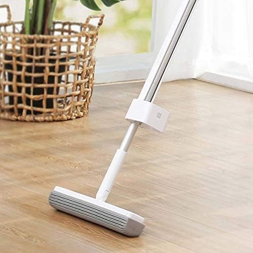 Flat Mop Floor Telescopic with Large Microfiber Pads Spin Mop 360 Degree Handle Home Kitchen Floor Cleaner Wood Tile