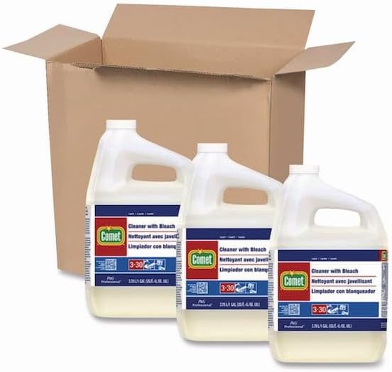 Comet 02291 Cleaner with Bleach Liquid One Gallon Bottle