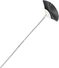 Exble Long Broom for Household Dust Cleaning Spider Web Swee Ceiling Removal Feather Duster Round Head Bru(Ceiling Flat Head)