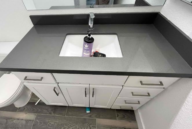 Easy Oxy – Professional Stone Cleaner &amp Degreaser | Safe for Granite Marble Quartz Tile &amp More | Non-Acidic pH-Balanced Formula | 32 oz Spray Bottle | Made In USA