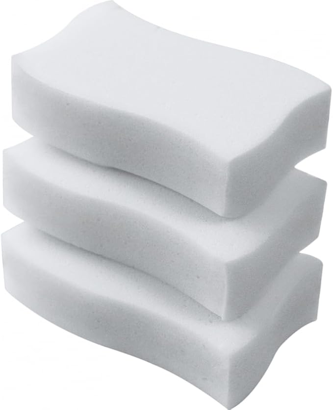 Franke 112.0304.193 Set of 3 Melamine Cleaning Sponges for Removing Dirt
