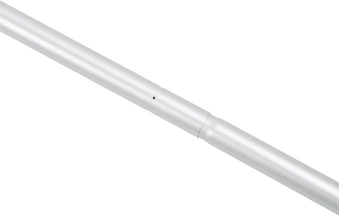 Extendable Long Handle Duster Bendable Head Dust Removal Multipurpose Soft Coral Fleece for Furniture Cracks Corner Adjustable Retractable Design Lightweight Aluminum Pole