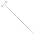 ARTIBETTER Detachable Long Handle Dust Mop for Floor Cleaning No Wash Household Dust Removal Mop with Telescopic Handle Dry Cleaning Suitable for Hardwood and Tile Floors