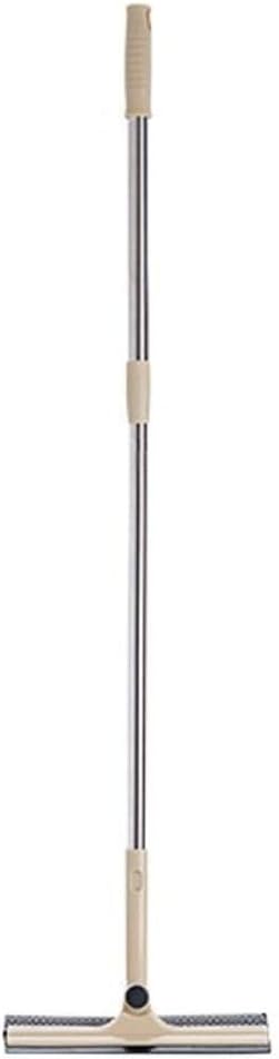 Glass Wiper - Squeegees Double-sided Rubbing Rod Rotating Brush Scraping Cleaning Window Tool