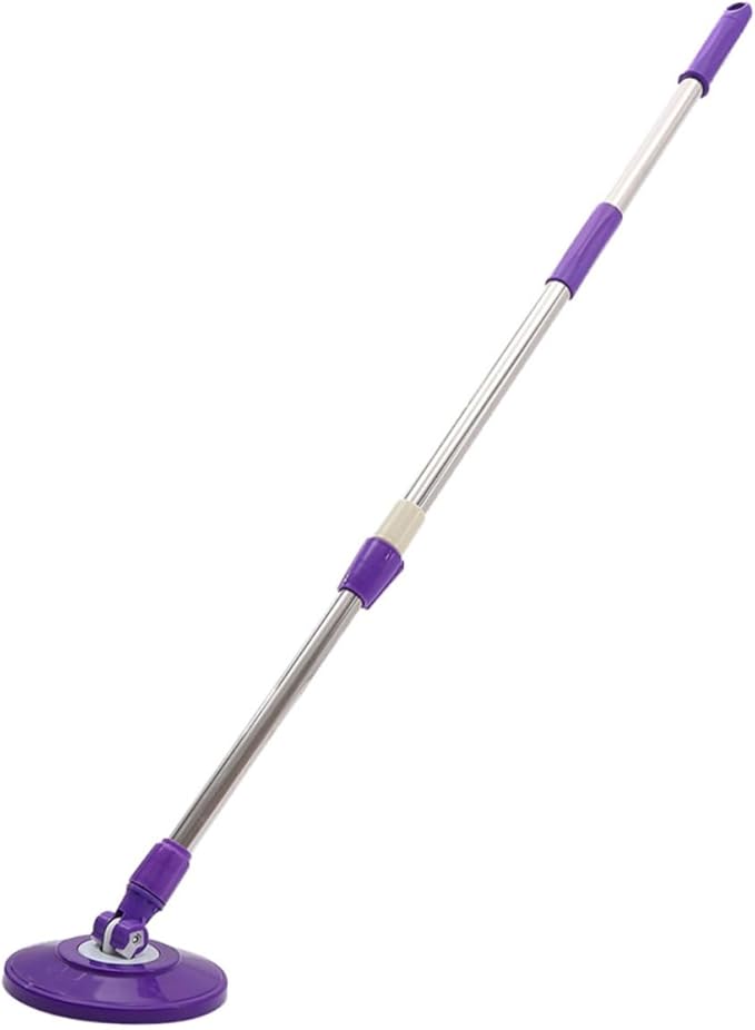 Cabilock Telescopic Stainless Steel Mop Heavy Duty Detachable Cleaning Mop for Household Use Adjustable Length for Easy Floor Cleaning for Surface Types