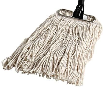 Fuller Brush Wet Mop – Heavy Duty Durable Washable Janitorial Floor Mop (Mop Head)