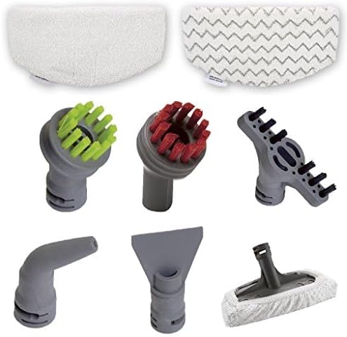 BISSELL PowerFresh Slim 3‑in‑1 Steam Mop &amp Handheld Steamer Extension Wand On‑Board Tool Kit Multi‑Surface Cleaner for Sealed Hard Floors 2075A