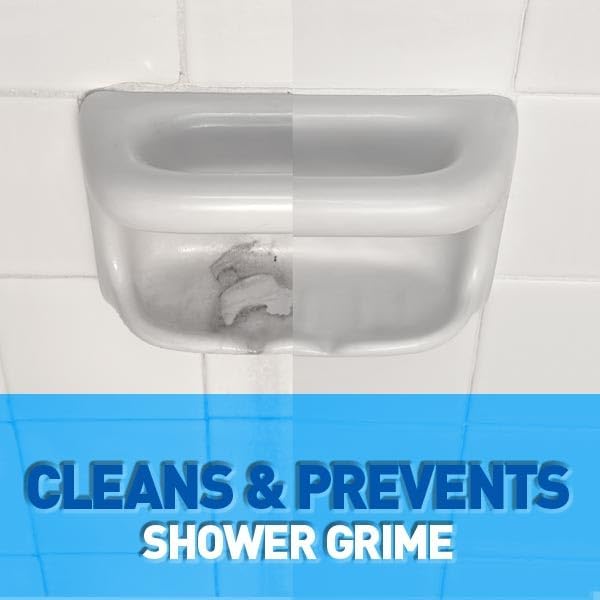 Wet &amp Forget Shower Cleaner Spray Fragrance-Free Weekly Bathroom Cleaner No Scrubbing Needed Bleach-Free Multi-Surface Bathroom Spray Cleaning Supplies Essential. 64 fl oz