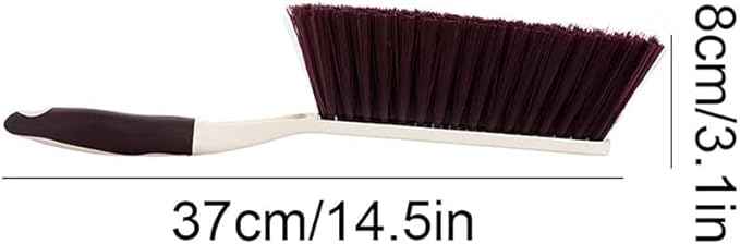Whisk Broom Hand HeldHand BrushSoft Cleaning Brush Cleaning Tools Bed Brush Suitable for Cleaning Bead Sheet Clothes Sofa Blanket Cabinet Bedspread Car and So On dust Catcher