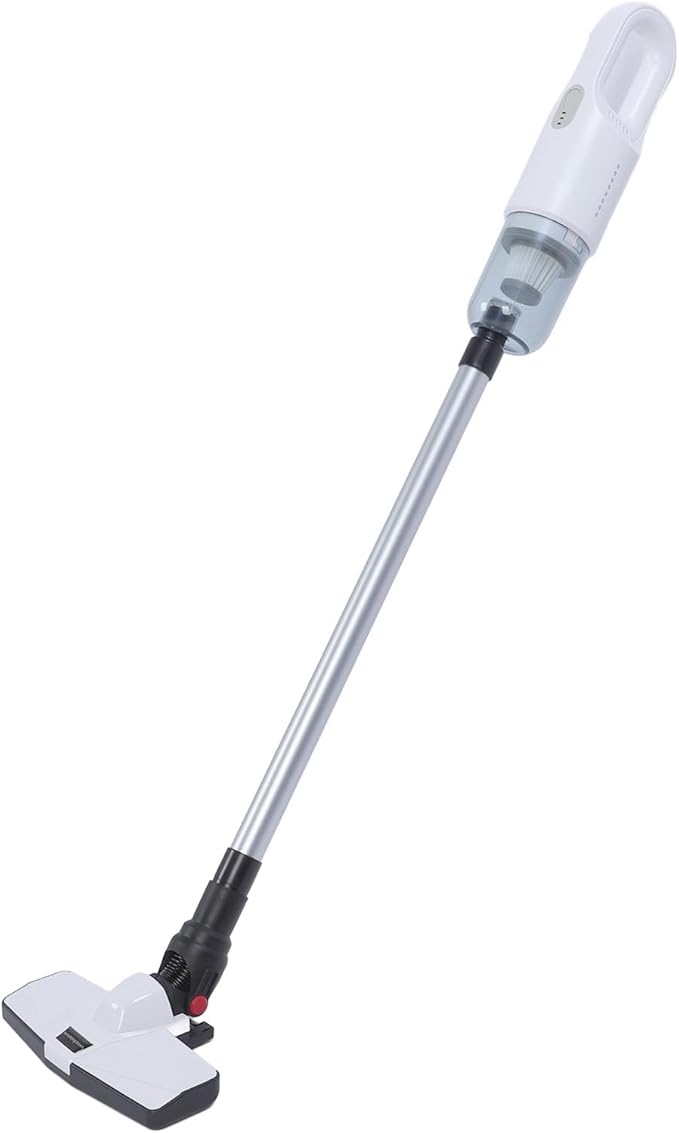 Cordless Stick Vacuum Cleaner Powerful Suction Efficient Cleaning Portable Design for Any (White)