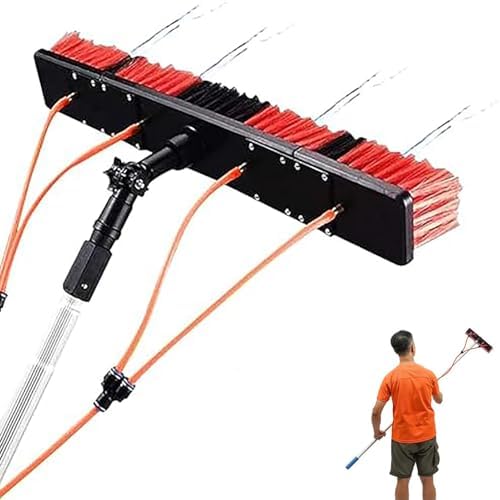 Solar Panel and Window Glass Cleaning Kit Outdoor Brush Tool for Efficient Dust and Dirt Removal (35cm-1000cm