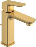 Grohe 101920GN00 Cubeo Single Hole Single Handle M-Size Bathroom Faucet 1.2 GPM Brushed Gold