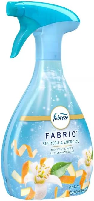 Generic F.e.b.r.e.z.e Fabric Air Freshener - 23.6 fl oz (Orange Blossom) Clear