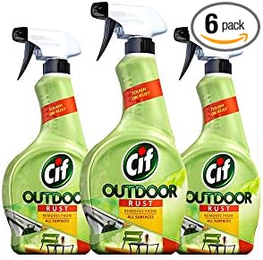 Cif Outdoor - Rust Remover Spray 450ml Pack of 6