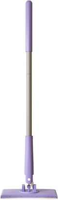 Small Floor Mop Sweeper Flat Mop with HandsFree Cloth Changing and 360°Swivel Head for Bathroom Tight Space Automatic Cloth Changing