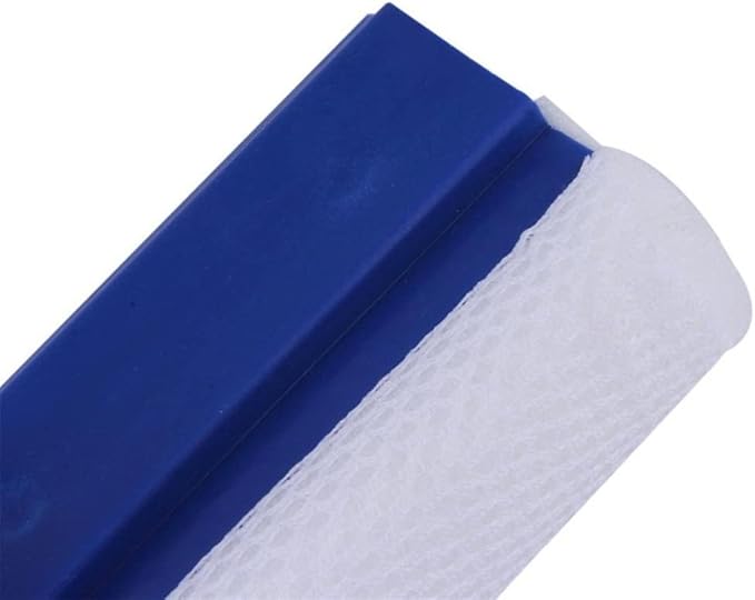 Extendable Window Squeegee Cleaner Soft Rubber High Glass Scraper Brush Telescopic Car Wiper