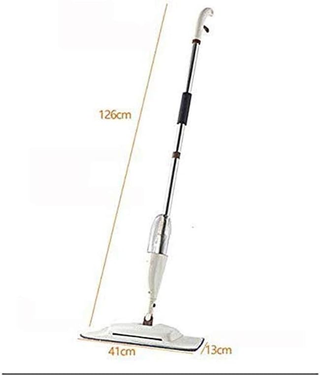 Mop Professional Microfiber Mop Stainless Steel Handle Premium Mop Pads Lazy Mop Spray Spray Sweeping Hand-Free Washing