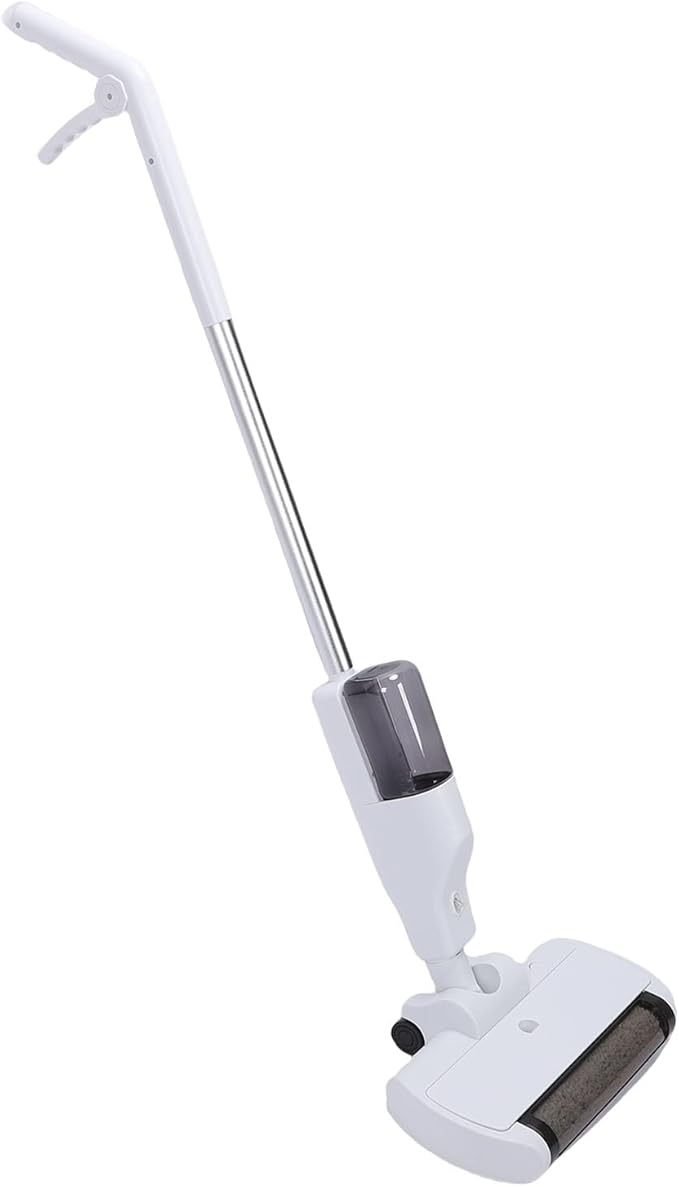 Sanpyl Electric Cordless Floor Mop Powerful LED Light Wet Dry Use for Hard Wood Stone Tile Floors 1 Hour Battery Life for Home