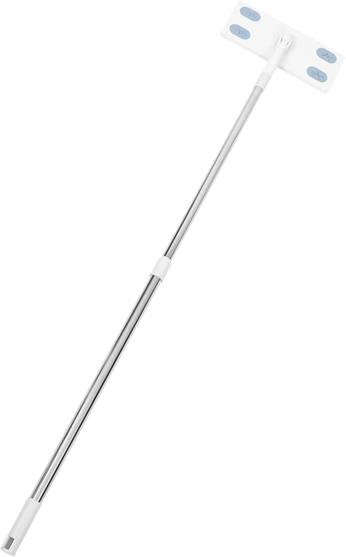 Detachable Electrostatic Dust Mop with Retractable Handle for Hardwood Ceramic Tile Cork Floors Reusable Cleaning Pad for Efficient Floor Cleaning at Home