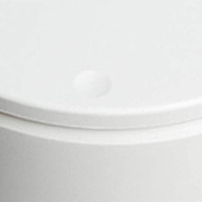 Desktop Trash CanWastebasketRound Garbage Container Reusable Waste Bin Garbage Basket for Office Desk Tabletop Study Room White