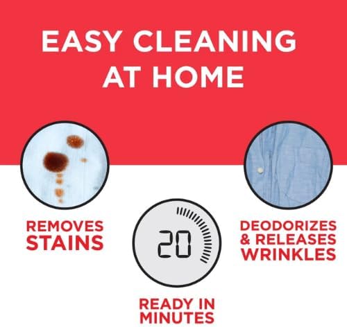dryrel at-Home Dry Cleaner Starter Kit. Dry-Cleaner 6 Count In 1 Box. - At-Home Dry Cleaning Kit - 6 Cleaning Cloths with Stain Remover &amp Wrinkle Release Spray | Refresh System to Clean