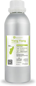 Ylang Ylang Essential Oil - Direct from Malagassi Essential Oils Madagascar - Steam Distilled - Aceite de Ylang Ylang for Aromatherapy Diffuser DIY Candle and Soap Making - 2lbs