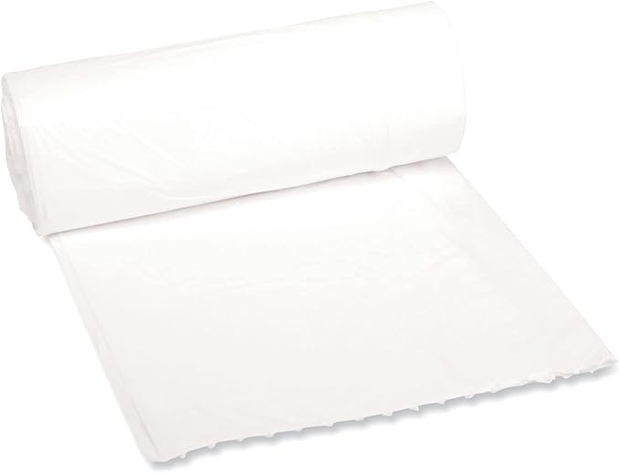 16–20 Gallon Extra Heavy-Duty Trash Bags White | Bulk 500 Count Garbage Can Liners