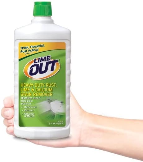 Lime Out Extra No Scent Lime Rust &amp Calcium Stain Remover 24 fl. oz. Liquid