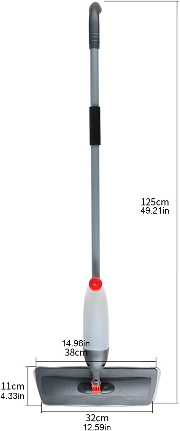 Spray Mop Wet Dry Hardwood Floor Mops | Washable Reusable Removable Pad Clean Supplies for Laminate Wood Marble Commercial Home