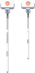 Window Cleaner compatible For JOYBOS Unlimited Adjustable Magnetic Glass Professional Double With Telescopic Rod Window For Home Cleaning Brush(5-26mm With rod)