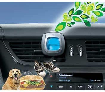 Febreze Car Air Freshener 5 Count Platinum Linen &amp Sky Gain Original Vent Clips