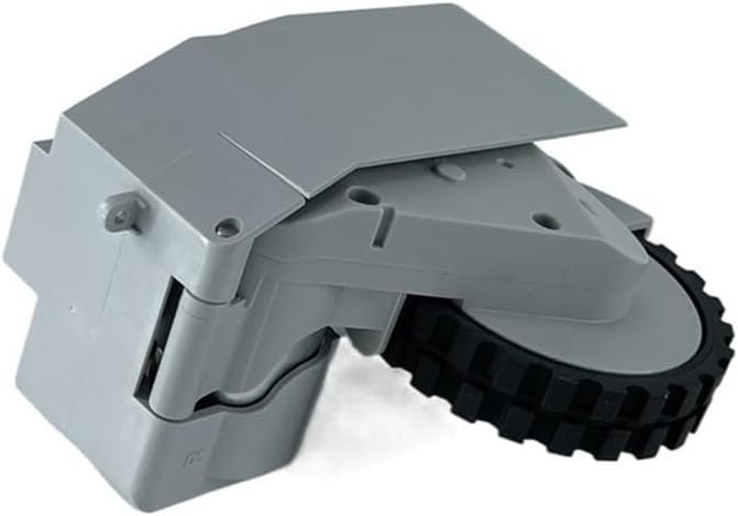 Original Right and Left Wheels Compatible for AIRROBO T10+ Vacuum Cleaner Part (Color : Grey R)
