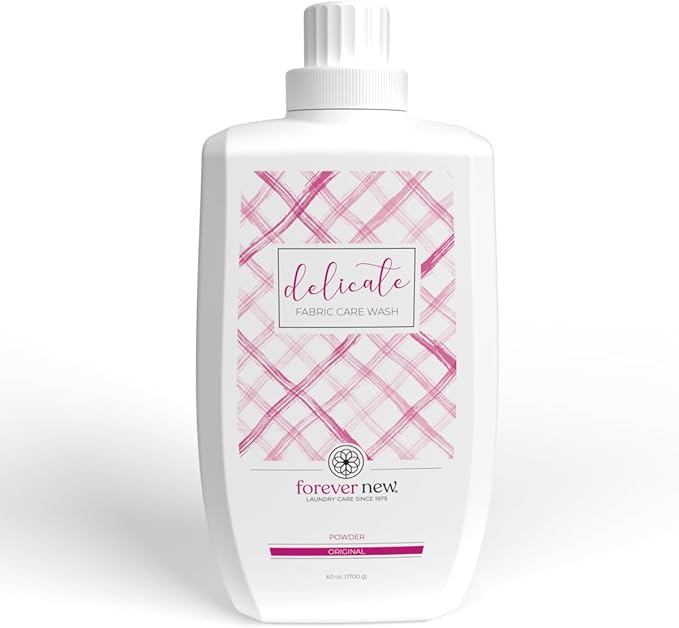 FOREVER NEW Granular Detergent Powder - Delicate Laundry Care Wash - Original Scented 60 Oz