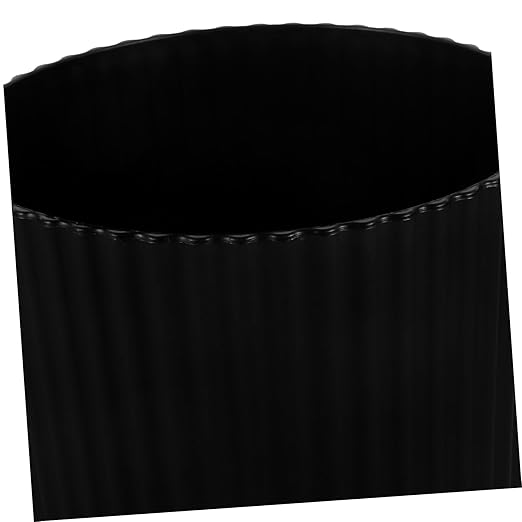 STOBAZA Plastic Wastebasket Trash Can Large Garbage Bin Bedroom Kitchen Bathroom Portable Design
