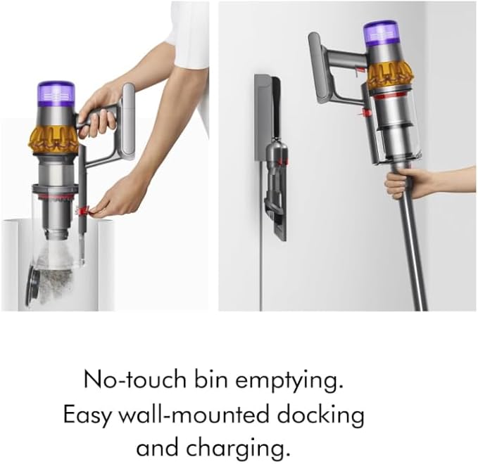 Dyson V15 Detect Cordless Stick Vaccum Yellow/Nickel (Renewed)