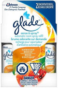 Glade Sense &amp Spray Refill Hawaiian Breeze 0.43 oz-2 pk
