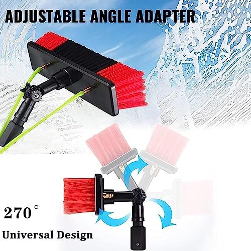 Water Powered Telescopic Window Cleaning Pole Cleaning Photovoltaic Solar Panels Window Cleaning Glass Wall Cleaning 3.6-11m Washing Set Li Equipment