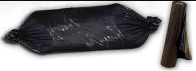 32 Gallon Trash Bags 3 Mil Contractor Bags 34 x 45 Heavy Duty Trash Bags Black 75 per Case